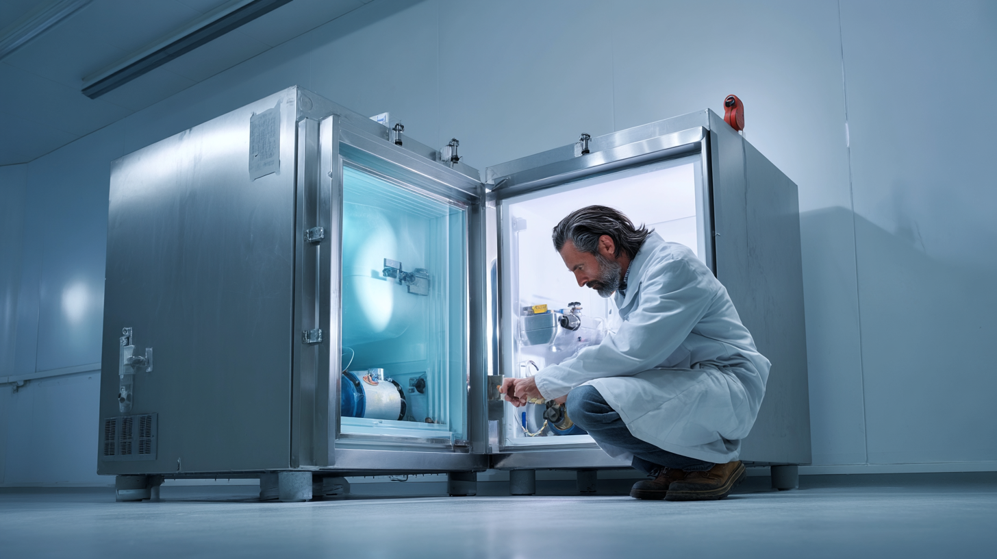 Graph showing temperature trends indicating equipment failure
